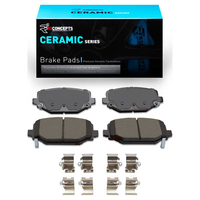 Chrysler Town & Country Ceramic Brake Pads - Rear - R1 Concepts - RNC - `12-`20